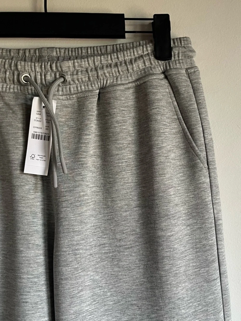 NWT J Crew Scuba Knit Jogger Pant Size XS Heather Grey Sweatpants $118 CO022